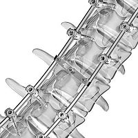 Thoraco-lumbar osteosynthesis unit posterioradult