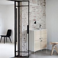 Contemporary sideboard CHOICEoakwalnutwhite