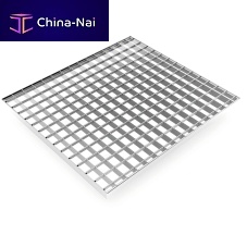 Stainless steel grating PRESS-LOCKEDaluminumsteelfor stair treads