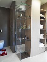 Wall-mounted shelving system contemporaryglasshome