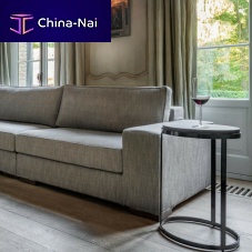 Contemporary side table AGRICANoaksolid woodlacquered wood