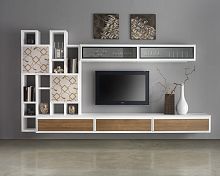 Contemporary TV wall unit ST 14ashmodularcustom