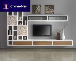 Contemporary TV wall unit ST 14ashmodularcustom