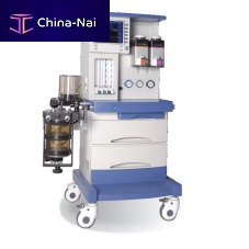 Trolley-mounted anesthesia workstation ACM619with respiratory monitoring