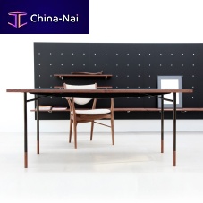 Contemporary desk NYHAVNoakwalnutteak