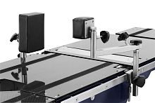 Operating table pelvis support