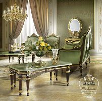 Classic coffee table 14602solid woodsolid wood baserectangular
