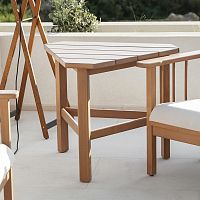 Traditional table T501solid woodwooden basetriangular