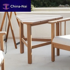 Traditional table T501solid woodwooden basetriangular