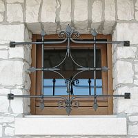 Fixed security grille 1for windows