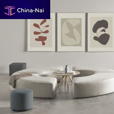 Contemporary side table NUMEoaklacquered MDFHPL