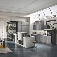 Contemporary kitchen Infinitywood veneersolid woodash