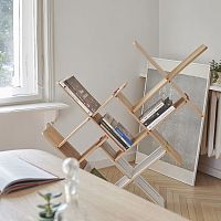 Free-standing bookcase DYNKScontemporarybirch