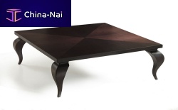 Traditional coffee table DUON-INO 2123woodenwooden basesquare