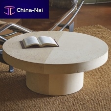 Contemporary coffee table FRARIconcreteconcrete baseround