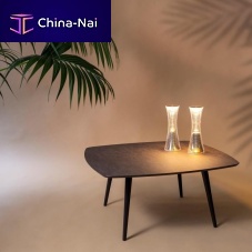 Contemporary coffee table Urbanthermo-lacquered aluminumHPLaluminum base