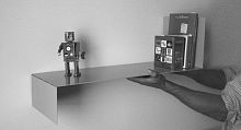Wall-mounted shelf ESTANTERIA ZZZZcontemporarymetal