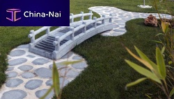 Concrete walkway