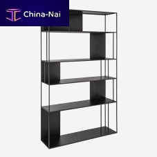 Contemporary shelf PUZZLEironblack