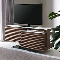 Contemporary TV cabinet FABULUSswivelMade in Italywalnut