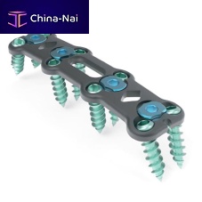 Cervical arthrodesis plate Trimi lockingmetallic3 levels