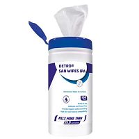 Floors ans surface cleansing wipes Detro San IPApack of 100