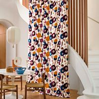 Upholstery fabric MANALI for curtainfloral patternpolyester