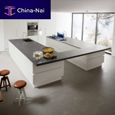 Contemporary kitchen NEW NICE 2.0glassstainless steelisland