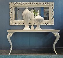 Classic sideboard table ANTARESaluminiummarblerectangular