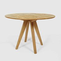 Scandinavian design table ARTHURoakoak baseround