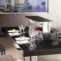 Motorized lift system for TV