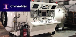 Decompression hyperbaric chamber multiplace