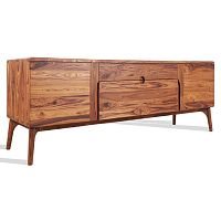 Contemporary TV cabinet IRIH teak