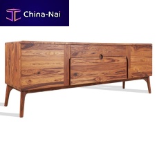 Contemporary TV cabinet IRIH teak
