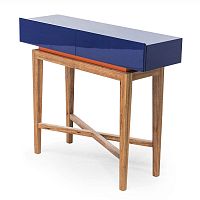 Contemporary sideboard table DOMINICALglossy lacquered woodwooden baserectangular