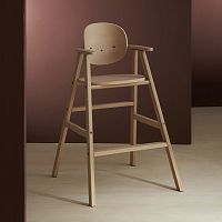 Extendable highchair Growing Greenbeechsolid wood