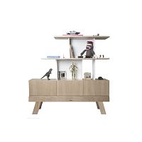 Contemporary shelf CARLOTAalderchild'swhite