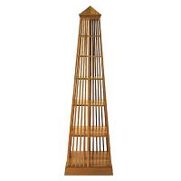 Free-standing bookcase BIBLOSoriginal designteakvarnished wood