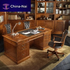 Free-standing desk R 401traditionalcherrywoodstraight