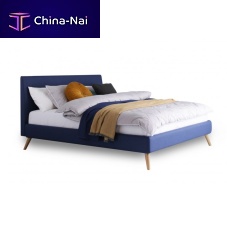 Double bed EDEN singlecontemporaryupholstered