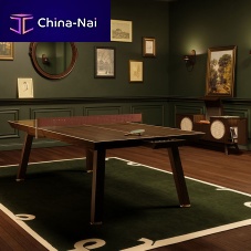 Indoor ping pong table Keppelcontemporaryhomebrass