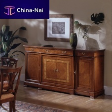 Traditional sideboard D102cherrywoodwith drawerswith swing doors