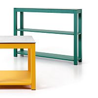 Contemporary sideboard table LOFTmetalmetal baserectangular