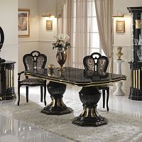 Classic dining table BETTYlacquered woodrectangularhome