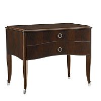 Traditional bedside table BLAKELYmahoganymahogany baserectangular