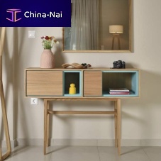 Contemporary sideboard table BITTYoaklacquered woodwalnut