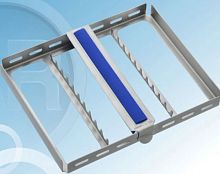 Dental instrument sterilization tray 107-151-1stainless steel