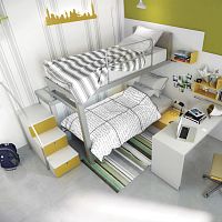 Bunk bed 320singlecontemporarychild's