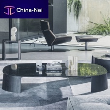 Contemporary coffee table DORVANmarbleiroko baserectangular
