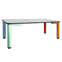 Contemporary table B18 laminatepolypropylene baserectangular